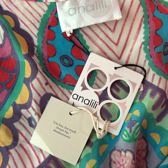 Analili Ivy Halter Top medium NWT - Picture 5 of 6